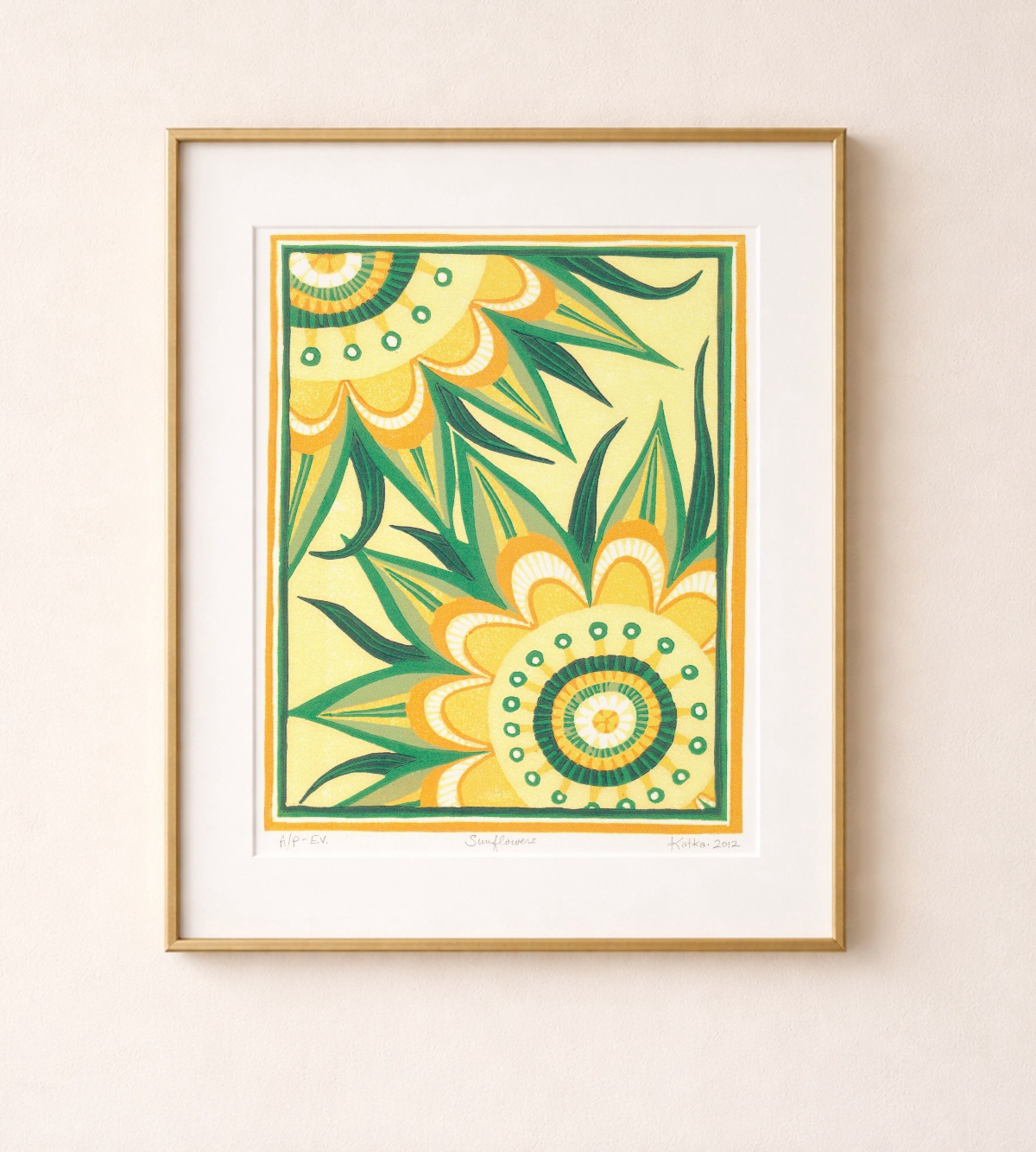 Sunflowers — view 2