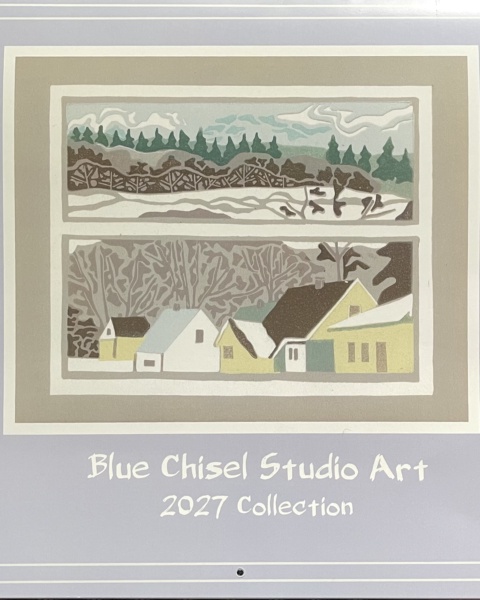 2027 Blue Chisel Studio Calendar — calendar by Kate Goetz