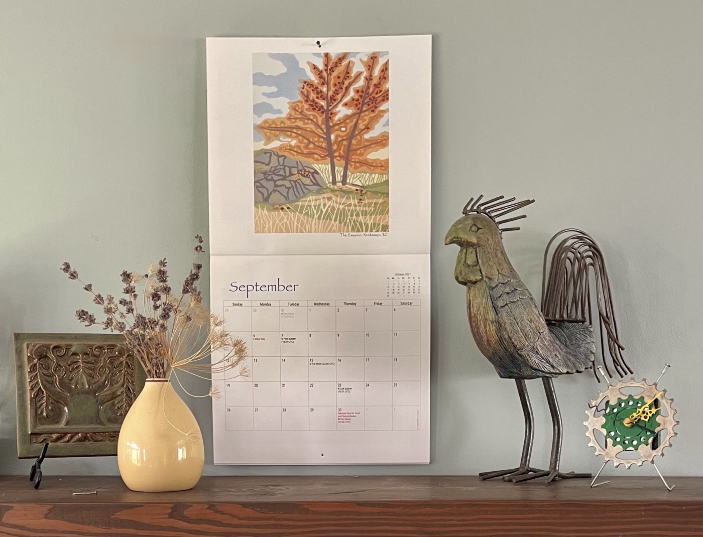 2027 Blue Chisel Studio Calendar — view 4