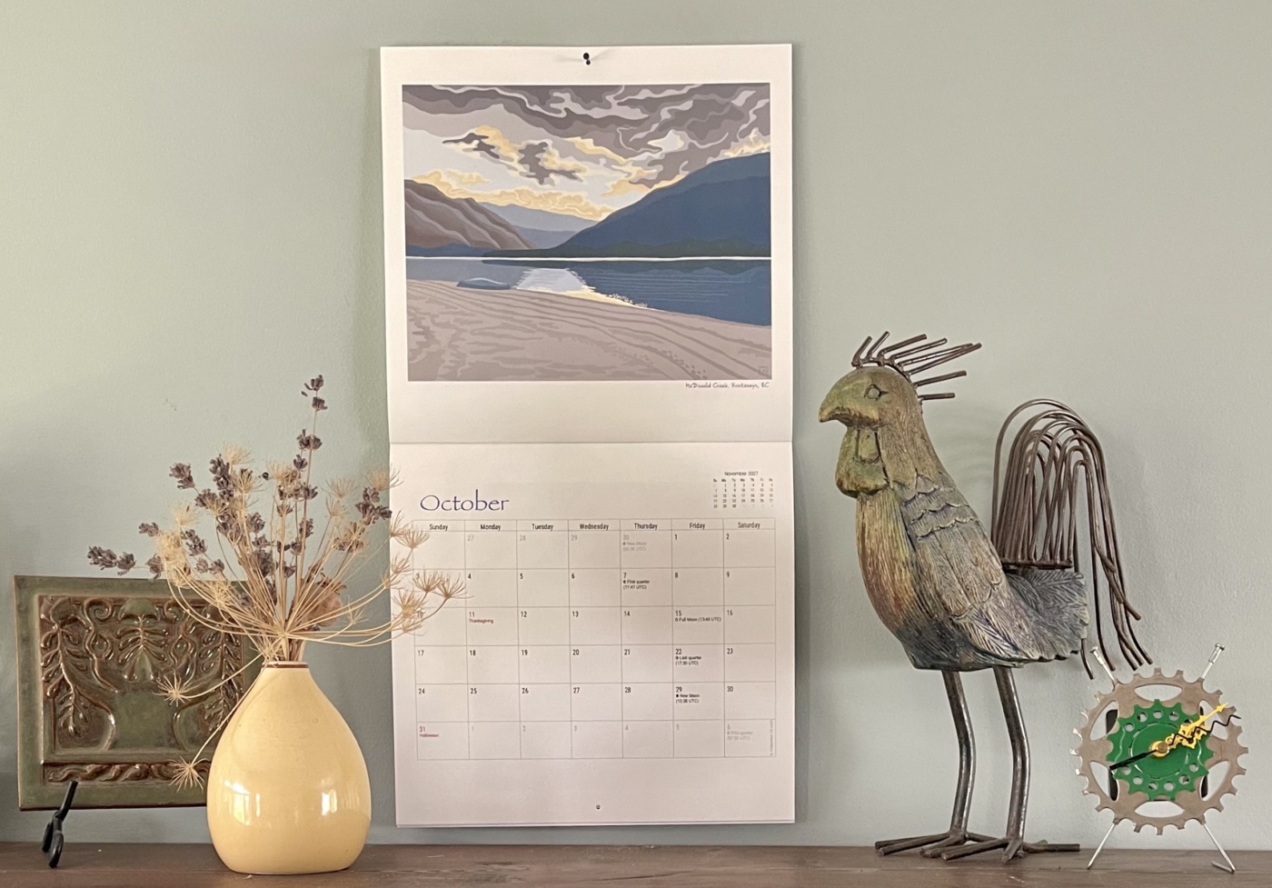 2027 Blue Chisel Studio Calendar — view 3